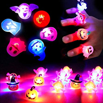 Halloween Glow in the Dark Ring & Broche – De Perfecte Accessoire voor Feestelijke Fun! - Spottrendsz