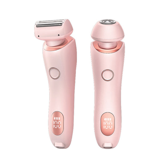 2 in 1 Draadloze Epilator & Scheerapparaat voor Vrouwen USB Oplaadbare Trimmer voor Gezicht, Lichaam, Benen en Bikini - Spottrendsz