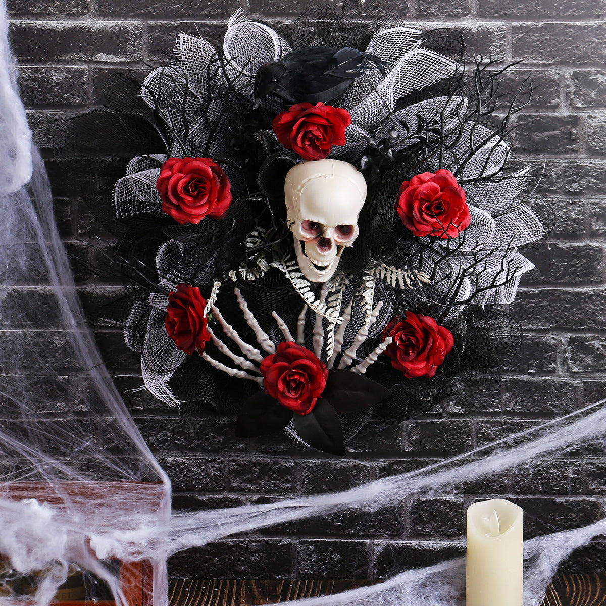 Spookachtige Rozenkrans – De Perfecte Halloween Decoratie! - Spottrendsz