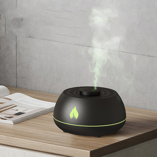 Multifunctionele Aroma Diffuser met Vlamverlichting - Spottrendsz